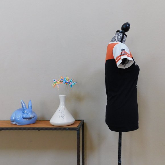 Harley Davidson logo V neck ringer Sturgis T shirt - Picture 4 of 16